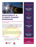 Biodiversity & Climate Change Roadshow - Bathurst