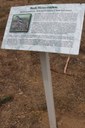 Bush stone curlew interpretive sign