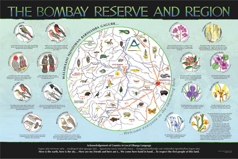 Landcare Unveils New Bombay Information Board Celebrating Local Landmarks, History, and Nature