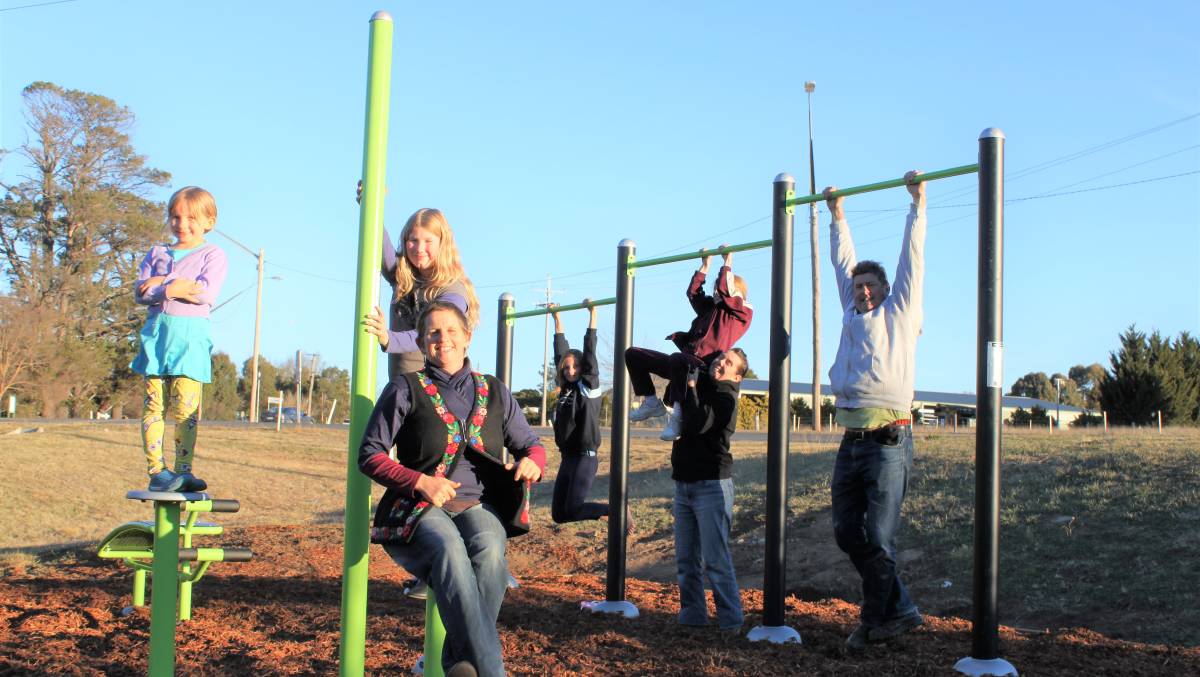 Annie and kids at Flood Creek Gym.jpg