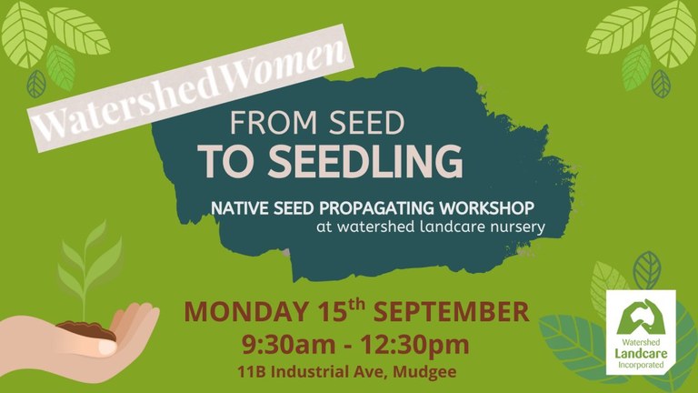 From Seed to Seedling with Watershed Women.