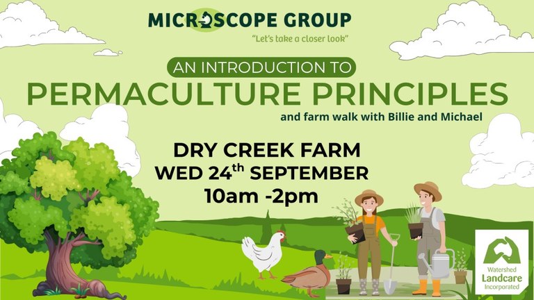Intro into Permaculture Principles with the Watershed Microscope Group