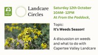 Landcare Circles- It's Weed Season