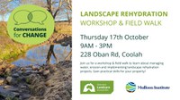 Landscape Rehydration Workshop