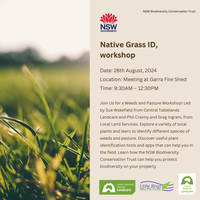 Native Grass ID Workshop