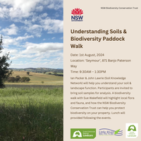 Understanding Soils & Biodiversity Paddock Walk