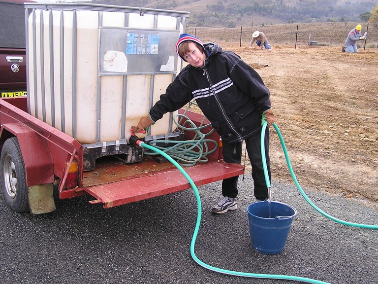 Watering-in new plantings