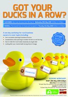 Got your ducks in a row?