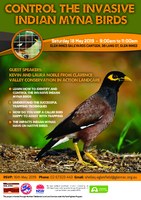 Indian Myna Bird Control workshop