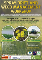 Spray Drift and Weed Management workshop