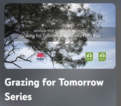 Grazing for tomorrow Series