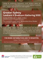 Greater Sydney Landcare and Bushcare Gathering