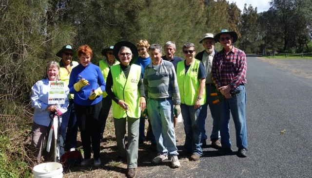 Stopped Raining for Bushcare Major Day Out!