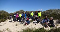 Storm threat fails to stop the Michael Rowe wildflower walk