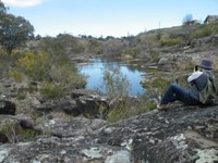 Enjoying a gentle stroll through the Yass Gorge