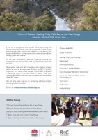 Rivers of Carbon: Feeling Fishy Field Day at the Yass Gorge Sat, 7th April 2018