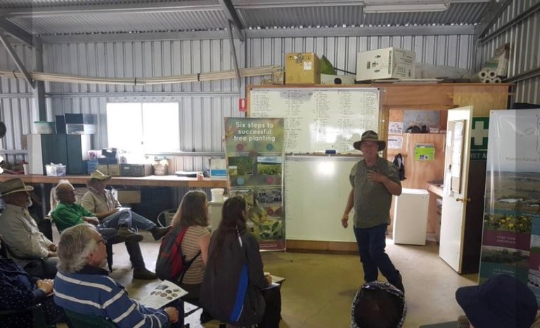 Save our Scarlet Robin Workshop, Bombala 9 Dec by Lesley Ishiyama