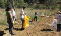 Successful Clean Up Australia Day at Flat Rock Crossing, Yass - Toby Vue