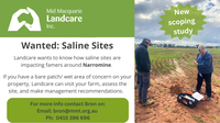 WANTED: Saline Sites