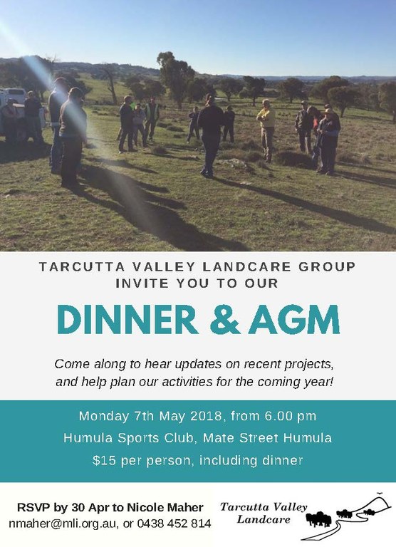 Tarcutta Valley Landcare Group AGM