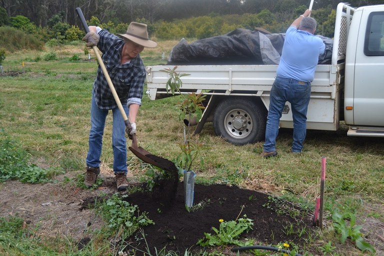 Compost demonstration field day