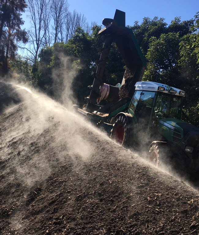 Compost in horticulture workshop