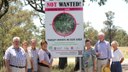 African Olive and Lantana sign launch - Glendonbrook catchment