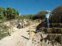2011 repairing degraded margins of a newly surfaced beach access track.JPG