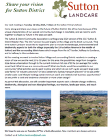 Sutton Landcare meeting - Share your vision for Sutton District