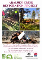 Araluen Creek Restoration Project Summary 2021-2023
