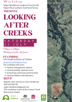 Looking After Creeks Workshop  July 2022