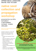 Native Seed Collection and Propagation Workshop September 2022