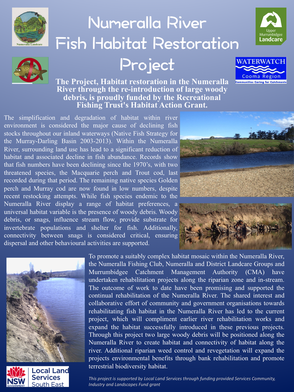 Numeral River Fish Habitat Restoration Project