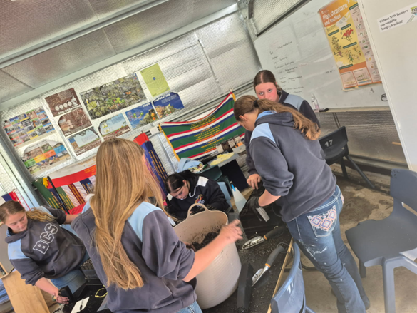 BCS Students propagate plants for Landcare