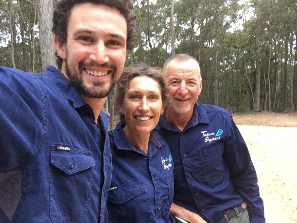 Sam, Jo and Gary are Tathra Oysters.jpg