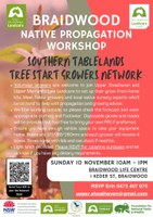 Southern Tablelands Tree Start Growers Network - Braidwood Native Propagation Workshop