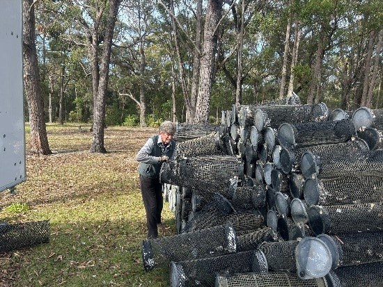 UMLC Volunteer Jim Helping Pack the Trucks.jpg
