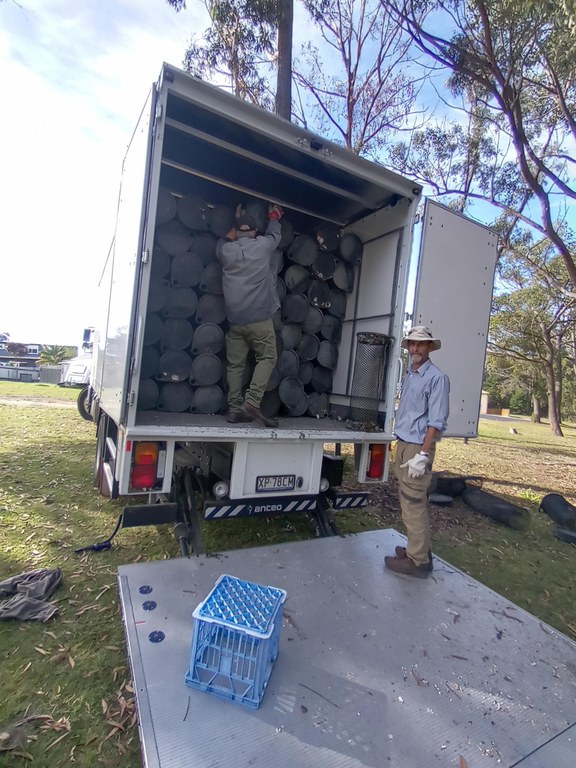 UMLC Volunteers Stacking Stanways.jpg