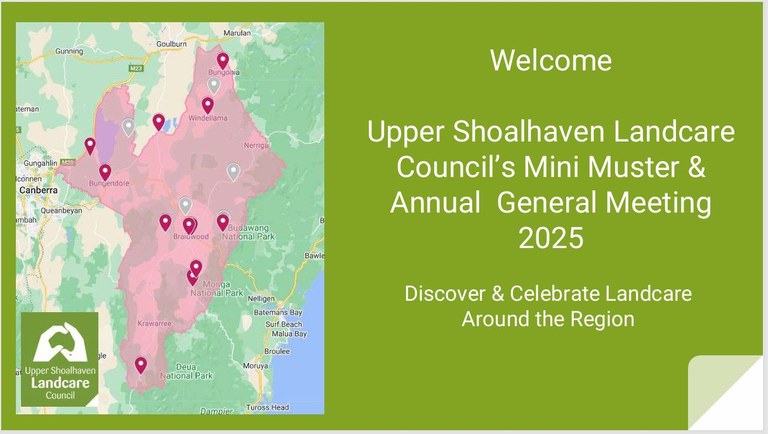 Upper Shoalhaven Landcare showcases another year of achievements at the 2025 Mini-Muster and AGM