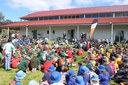600 students turning green