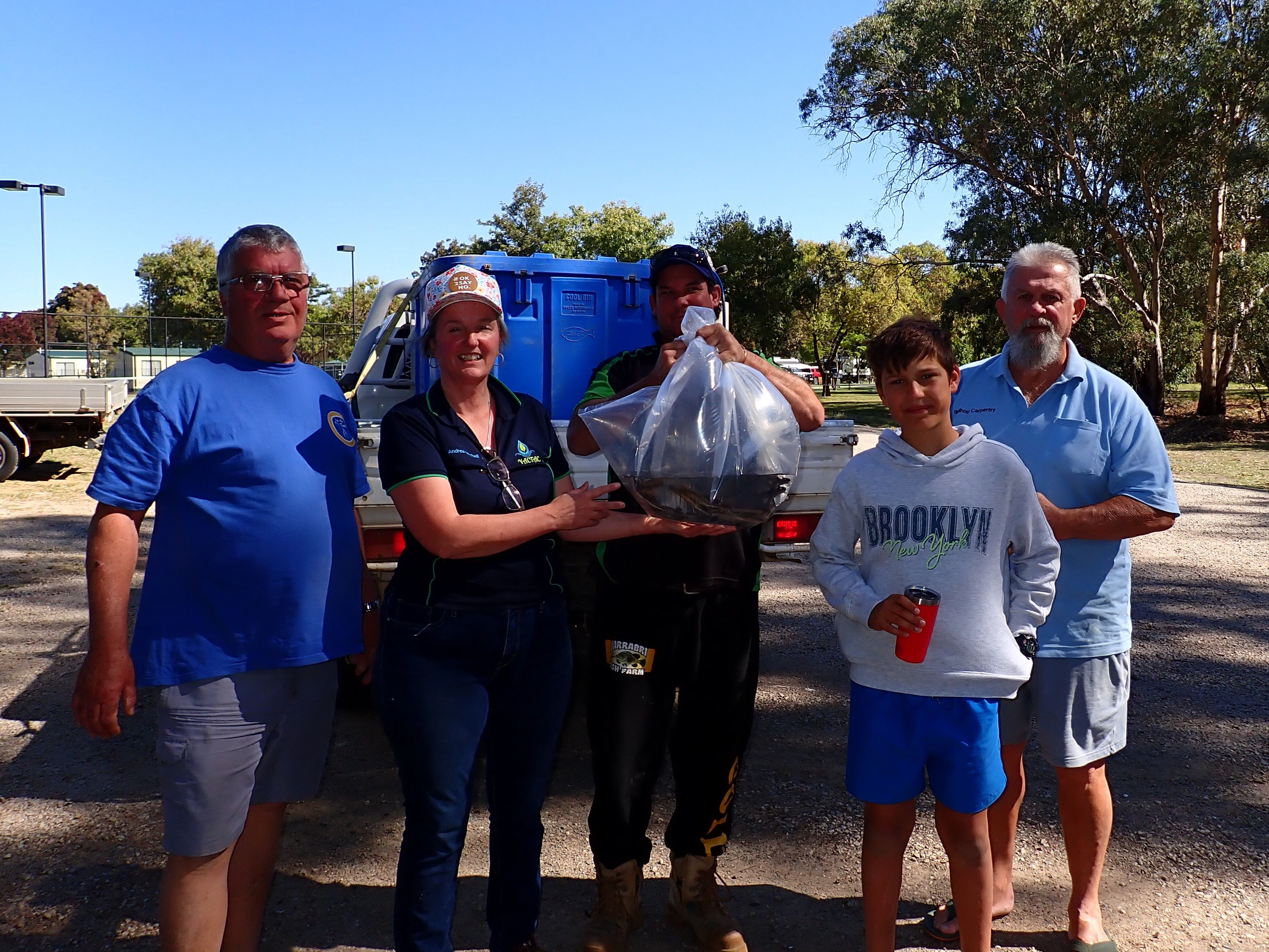 Jerilderie eel-tailed catfish release