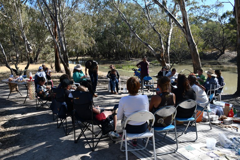 Women's Yarning Circle on the Billabong Creek