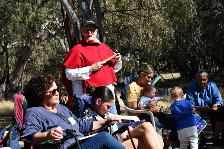 Women's Yarning Circle on the Billabong Creek