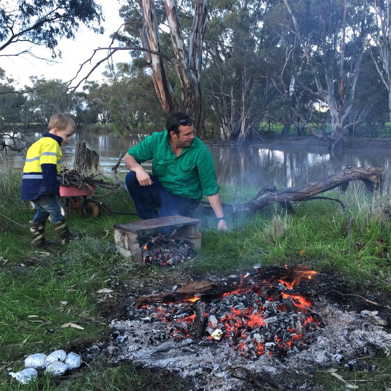 Camp fire fun