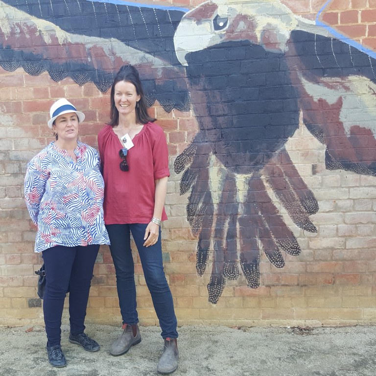 Mural at Jerilderie