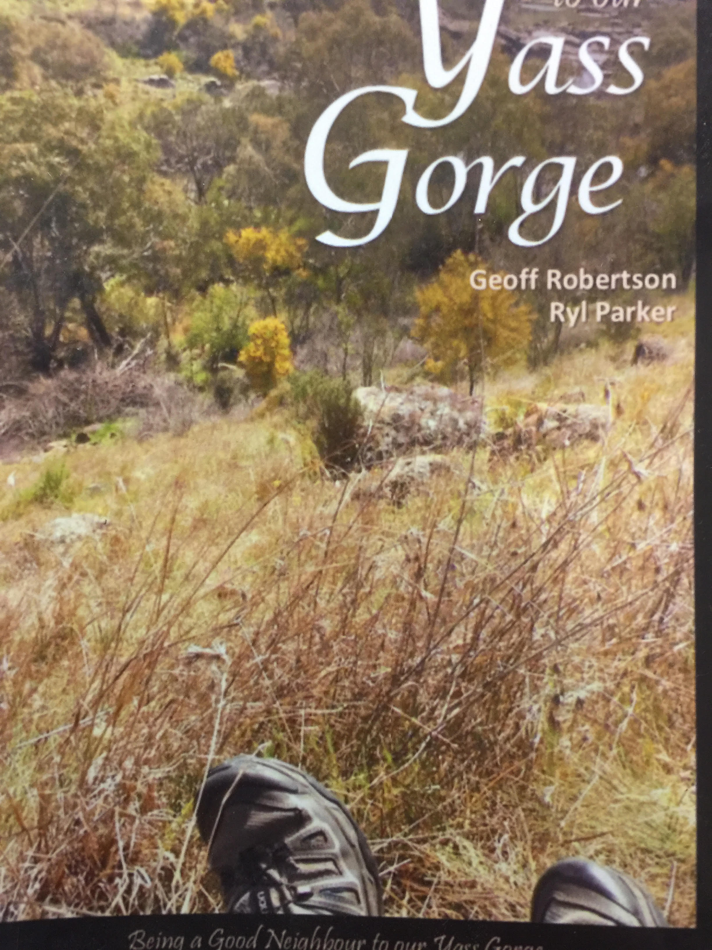 Yass Gorge information booklet