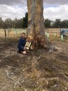 John Betts Award won by Elizabeth Goodfellow from Bowning-Bookham Landcare