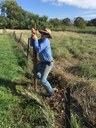 Yass Chair Jeremy Wilson working hard on nursery extension