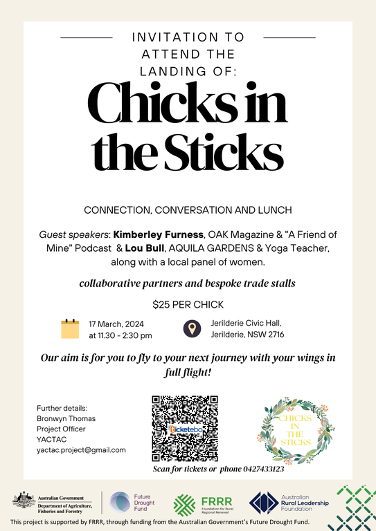 Chicks in the Sticks 2023 2025 — NSW Landcare Gateway